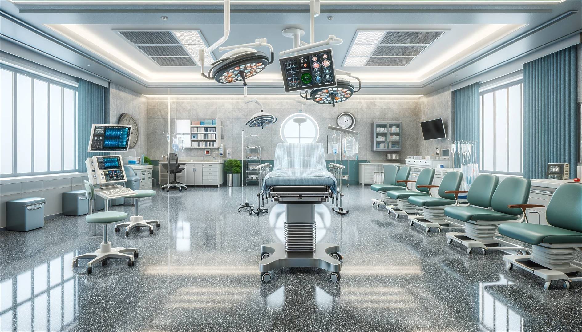 Epoxidharzboden fuer Krankenhaeuser und Kliniken 1 Epoxidharzboden fuer Krankenhaeuser und Kliniken 1